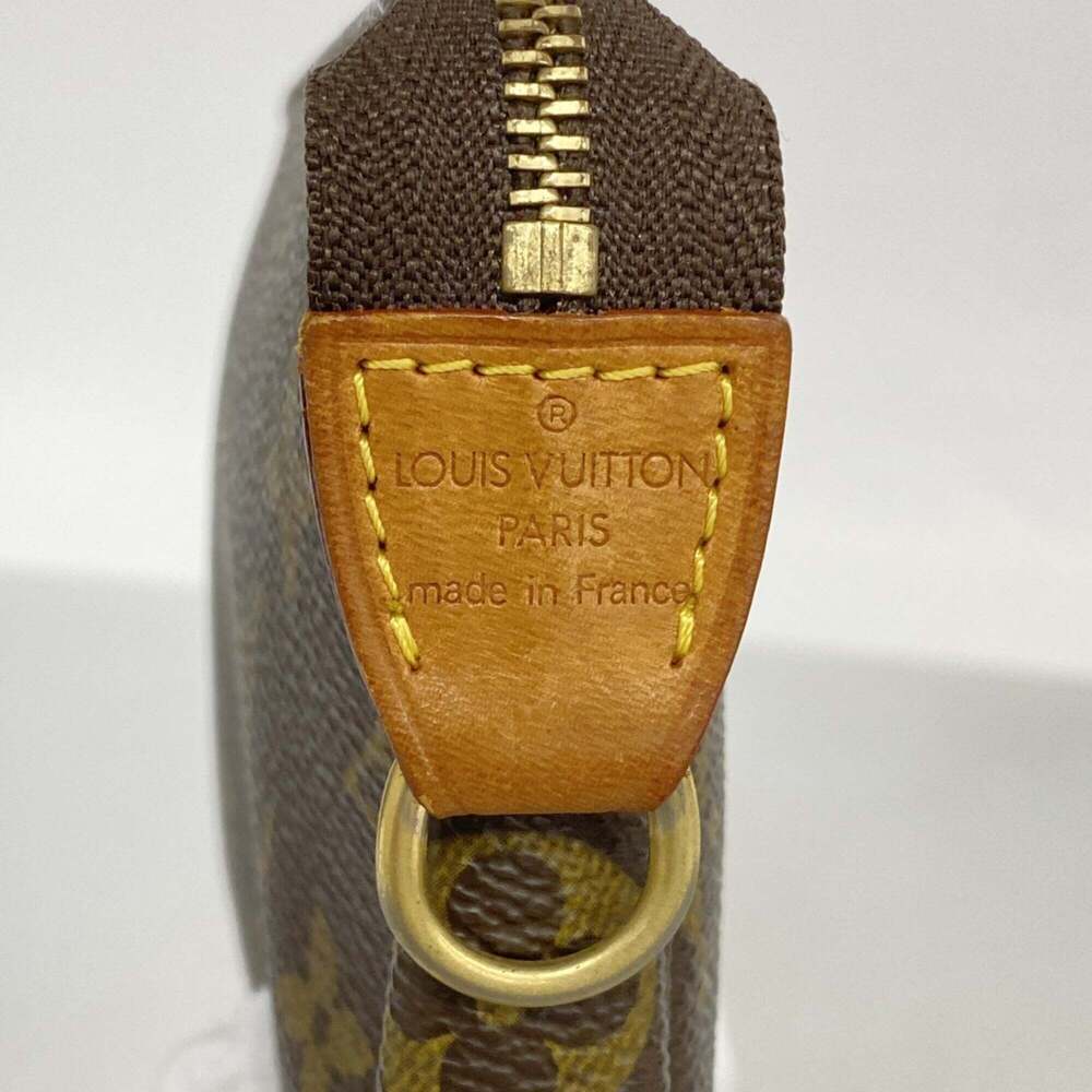 LOUIS VUITTON Brown Monogram Pochette Pouch - Picture 5 of 8